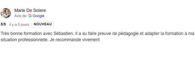 Avis client 3